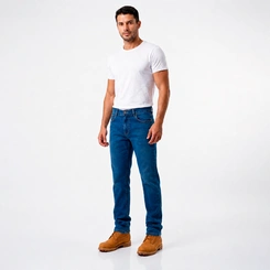 Calça Masculina P&A Jeans Básica