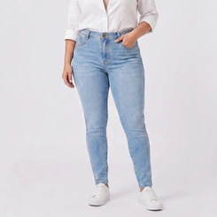 Calça Jeans Feminina Skinny Plus Size
