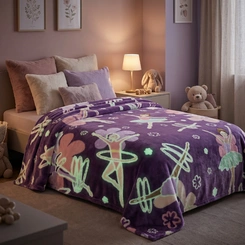 Cobertor Infantil Camesa Magico Brilha No Escuro