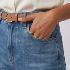 Calça Feminina Jeans Human Body Wide Leg