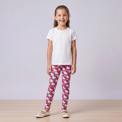 Legging Infantil Menina Hello Kitty