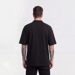 Camiseta Polo Masculina Manga Curta Estilo Esportivo Overcore