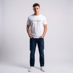 Camiseta Masculina Manga Curta Com Estampa Central Gangster