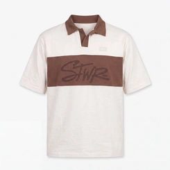 Camiseta Polo Masculina Manga Curta Casual Overcore