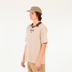 Camiseta Polo Masculina Manga Curta Casual Overcore