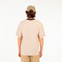 Camiseta Polo Masculina Manga Curta Casual Overcore