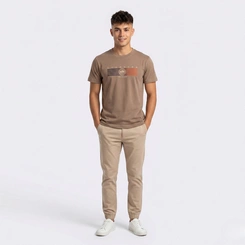 Camiseta Masculina Manga Curta Casual Gangster