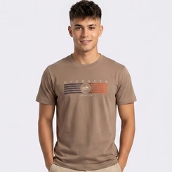 Camiseta Masculina Manga Curta Casual Gangster
