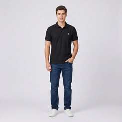 Camisa Polo Masculina Clássica Lisa Gangster