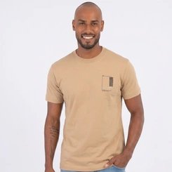 Camiseta Masculina Manga Curta Lisa Gangster
