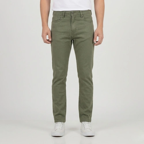 Calça Masculina Jeans Slim Verde Gangster