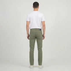 Calça Masculina Jeans Slim Verde Gangster