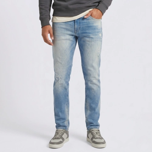 Calça Masculina Reta Jeans Gangster