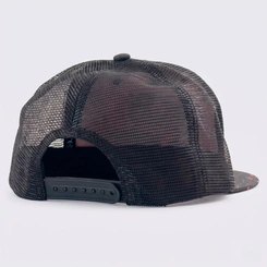 Boné Masculino Trucker Tela Aba Reta Overcore