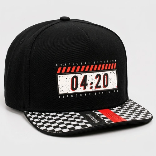 Boné Masculino Estruturado Aba Reta Streetwear Overcore