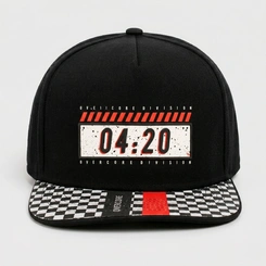 Boné Masculino Estruturado Aba Reta Streetwear Overcore