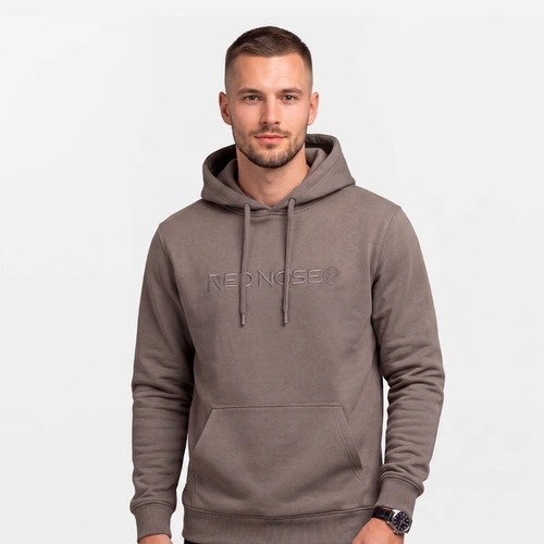 Moletom Masculino Red Nose Canguru com Capuz