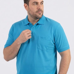 Polo Masculina Plus Piquet Sea South