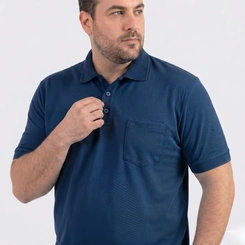 Polo Masculina Plus Piquet Sea South