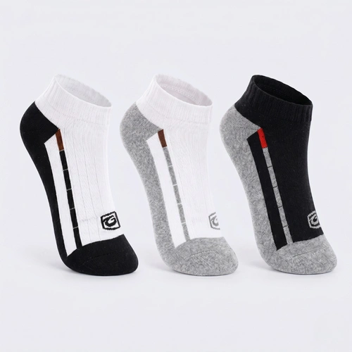 Kit 3 Pares De Meias Masculinas Invisíveis Gangster