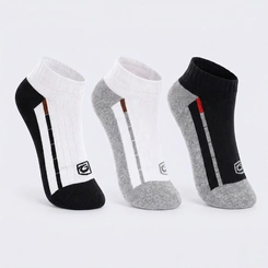 Kit 3 Pares De Meias Masculinas Invisíveis Gangster