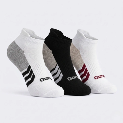 Kit 3 Pares De Meias Masculinas Soquete Atoalhadas Gangster