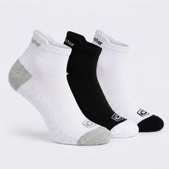 Kit 3 Pares De Meias Masculinas Soquete Atoalhadas Gangster