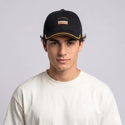 Boné Masculino Strapback Aba Curva Authentic Gangster