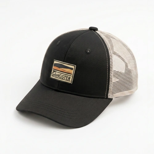 Boné Masculino Strapback Aba Curva Trucker Gangster