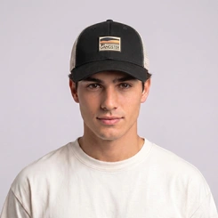 Boné Masculino Strapback Aba Curva Trucker Gangster
