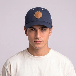 Boné Masculino Strapback Aba Curva Trucker Com Logo Gangster