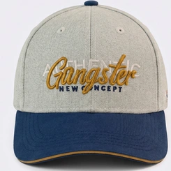 Boné Masculino Strapback Aba Curva Authentic Gangster