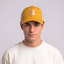 Boné Masculino Strapback Aba Curva Trucker Concept Gangster