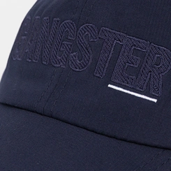 Boné Masculino Strapback Aba Curva Com Logo Gangster