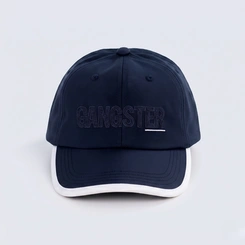 Boné Masculino Strapback Aba Curva Com Logo Gangster