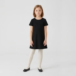 Meia Calça Infantil Menina Canelada Fio 70 Selene