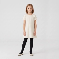 Meia Calça Infantil Menina Canelada Fio 70 Selene