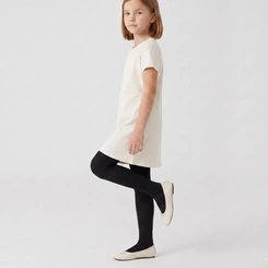 Meia Calça Infantil Menina Canelada Fio 70 Selene
