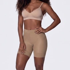 Shorts Modelador Feminino Selene Compressão Média Levanta Bumbum