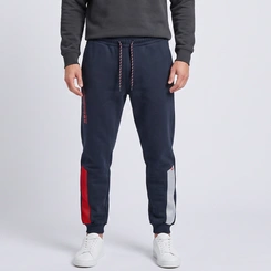 Calça De Moletom Masculina Com Recortes Overcore