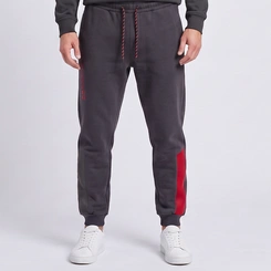 Calça De Moletom Masculina Com Recortes Overcore