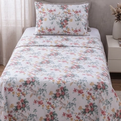 Jogo De Cama Solteiro Essenciale 3 Peças 100% Algodão Corttex