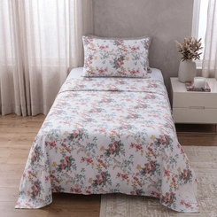 Jogo De Cama Solteiro Essenciale 3 Peças 100% Algodão Corttex