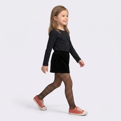 Meia Calça Infantil Menina Arrastão Selene