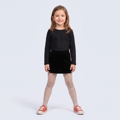Meia Calça Infantil Menina Arrastão Selene
