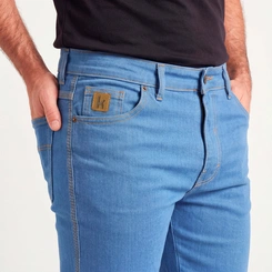 Calça Jeans Masculina Kaeru Elastano Tradicional Reta