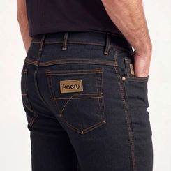 Calça Jeans Masculina Kaeru Elastano Tradicional Reta