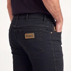 Calça Jeans Masculina Kaeru Elastano Tradicional Reta