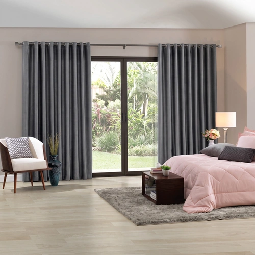Cortina Corta Luz Blend 4,20m x 2,50m Bella Janela