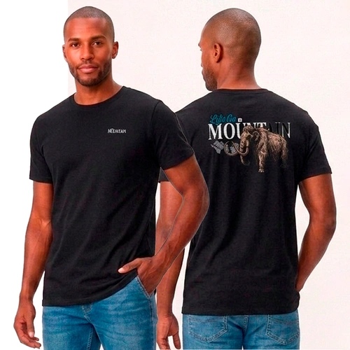 Camiseta Masculina Estampada Mamute